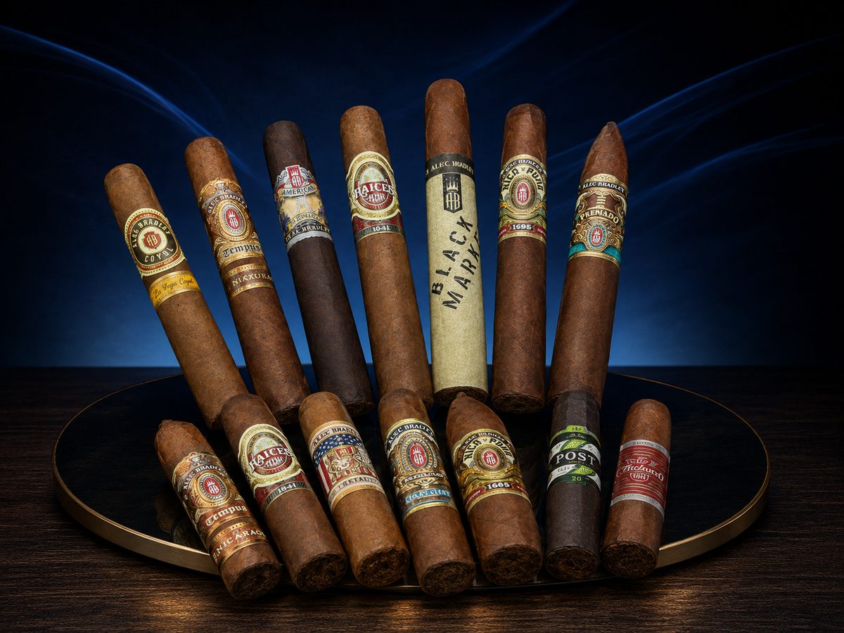 Alec Bradley cigars including Prensado, Black Market and Tempus at iSmokee near Disney in Orlando