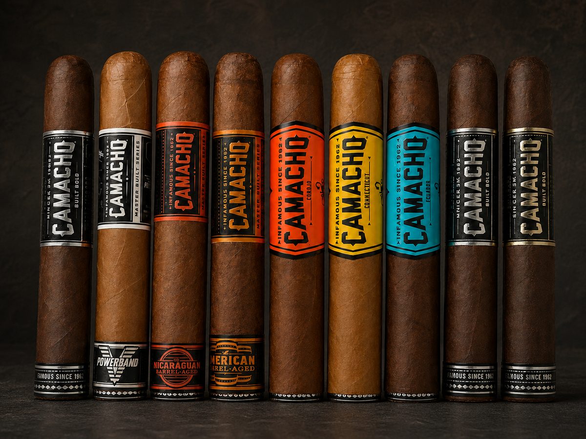 Camacho Corojo, Connecticut and Triple Maduro cigars at iSmokee near Disney
