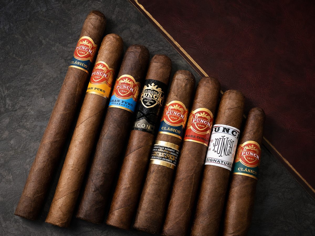Punch Clasico, Gran Puro and Rare Corojo cigars at iSmokee near Disney