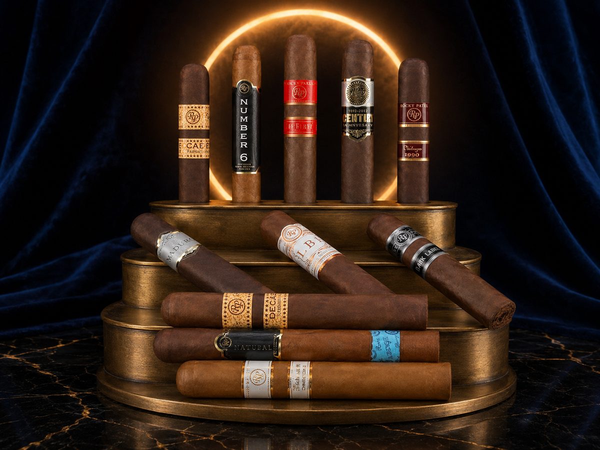 Rocky Patel cigars including Decade, Number 6 and Vintage 1990 at iSmokee near Disney in Orlando