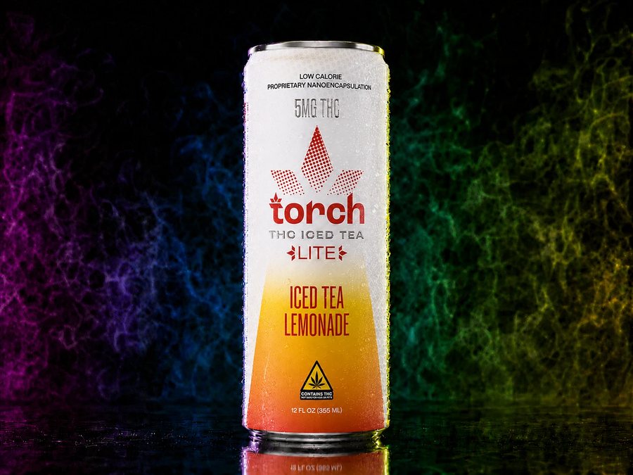 Torch Iced Tea Lemonade 5mg Lite THC iced tea can at iSmokee smoke shop in Orlando & Kissimmee
